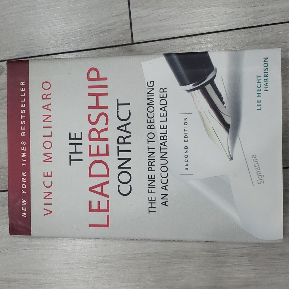 5/$10 The Leadership Contract - Vince Molinaro